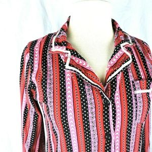 Disney Luxe Pajama Set Size Small Top Bottom